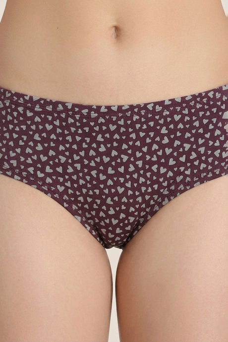 Zivame Regular Rise Full Coverage Hipster Panty (Pack of 3) - Multicolor — image 13